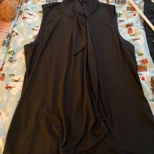 White House Black Market high neck blouse